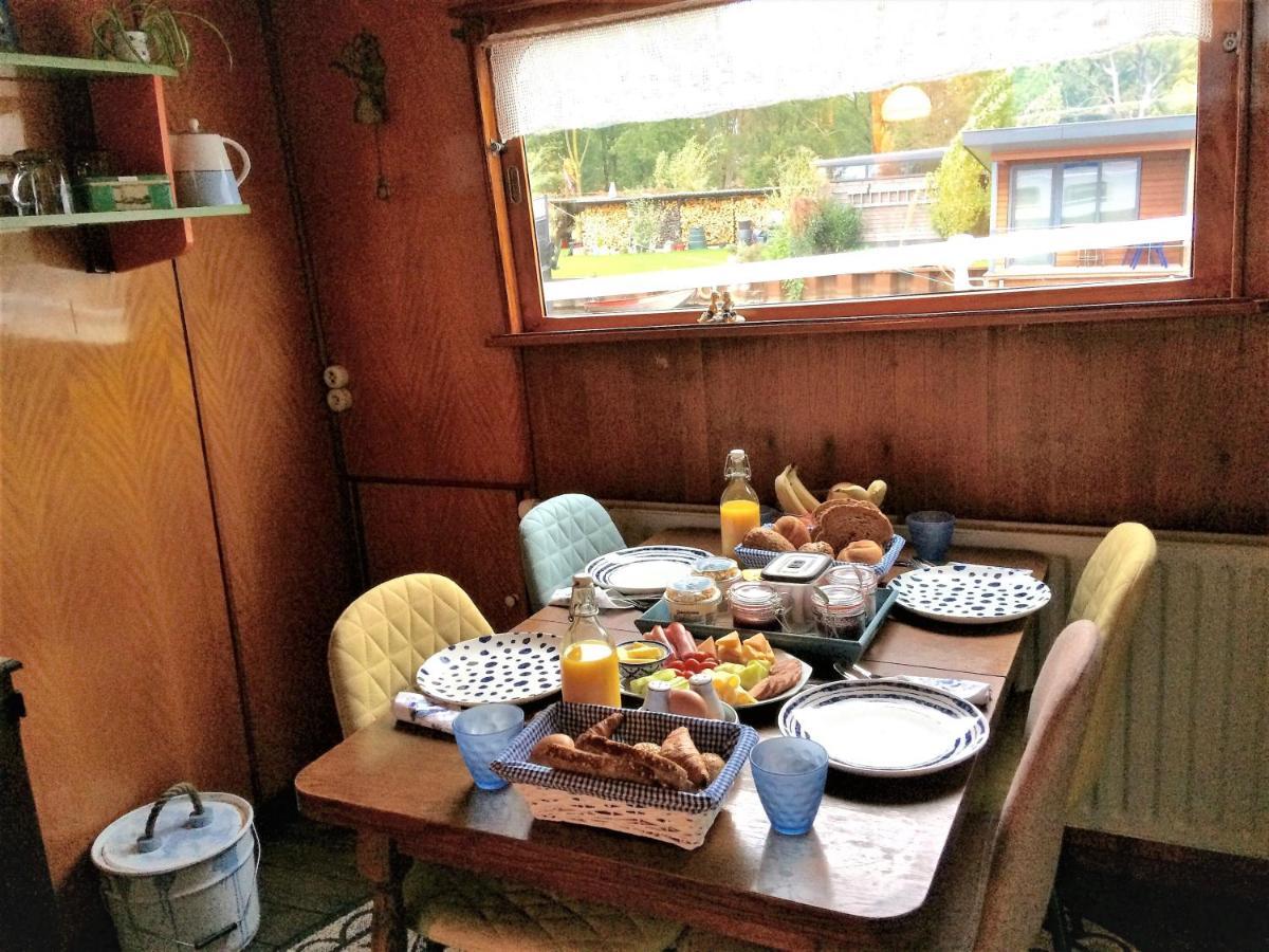 B&B Woonschip Robbedoes アーメルスフォールト エクステリア 写真